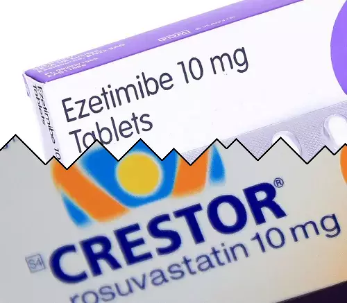 Ezetimibe vs Crestor